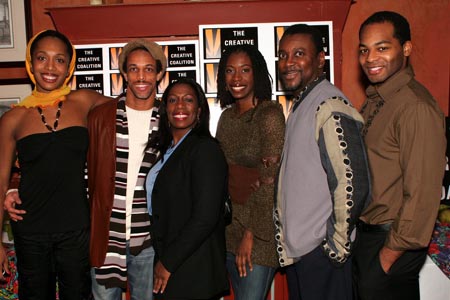Photo Coverage: The Creative Coalition Visits The Color Purple Image