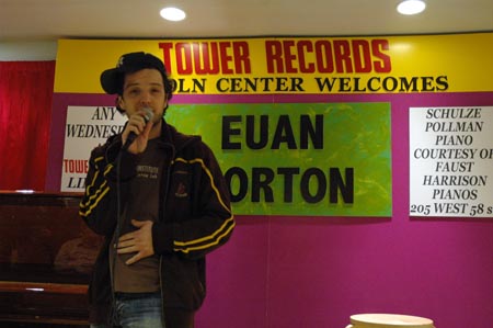Photo Coverage: Euan Morton Performs at Tower Records 