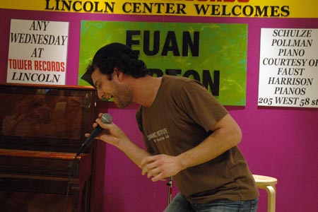 Photo Coverage: Euan Morton Performs at Tower Records 