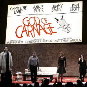 Photo Coverage: The New Cast of GOD OF CARNAGE Debuts! Image