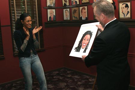 Photo Coverage: Sarah Jones Caricature Unveiled at Sardi's Image