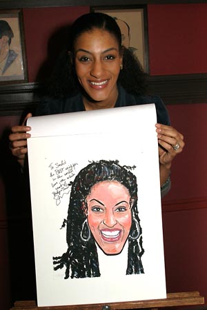 Photo Coverage: Sarah Jones Caricature Unveiled at Sardi's Image