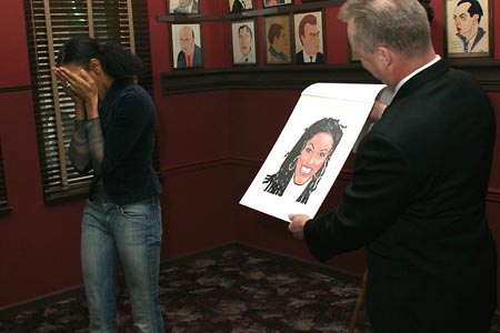 Photo Coverage: Sarah Jones Caricature Unveiled at Sardi's Image