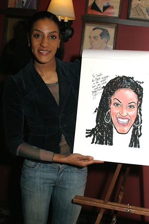 Photo Coverage: Sarah Jones Caricature Unveiled at Sardi's Image