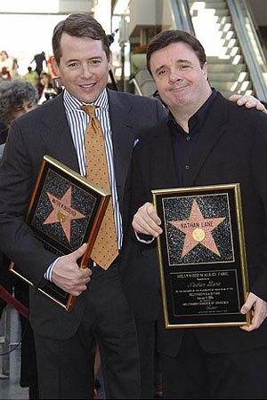 Photo Coverage: Nathan Lane and Matthew Broderick Receive Hollywood Walk of Fame Stars Image