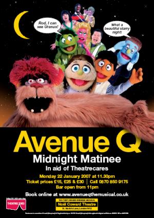 Avenue Q schedules a 'Midnight Matinee' Video