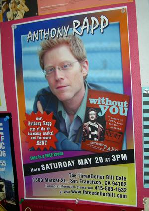 Photo Coverage: 3 Dollar Bill Cafe Presents Anthony Rapp Image