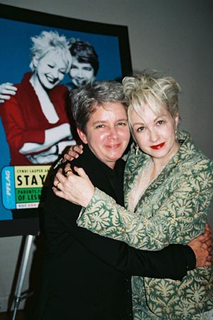 Photo Flash: Cyndi Lauper Attends PFLAG Dinner Image