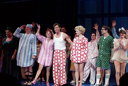 Photo Coverage: The Pajama Game Opening Night Arrivals and Curtain Call Image
