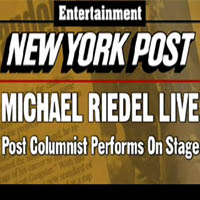 BWW TV RIALTO CHATTER: New York Post Columnist Michael Riedel Performs at Celebrity A Video