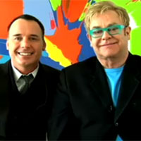 BWW TV STAGE TUBE: DEFYING INEQUALITY - Elton & David's Message Video