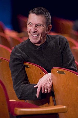 Photo Flash: Story of a Soldier Rehearsal with Nimoy and Thomas Image