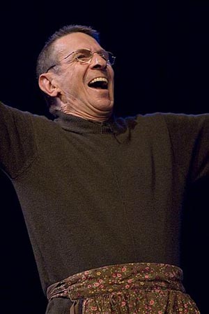 Photo Flash: Story of a Soldier Rehearsal with Nimoy and Thomas 