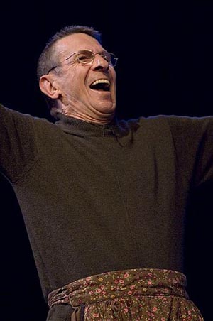 Photo Flash: Story of a Soldier Rehearsal with Nimoy and Thomas Image