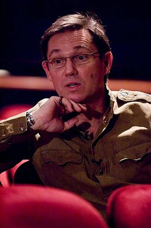 Photo Flash: Story of a Soldier Rehearsal with Nimoy and Thomas Image