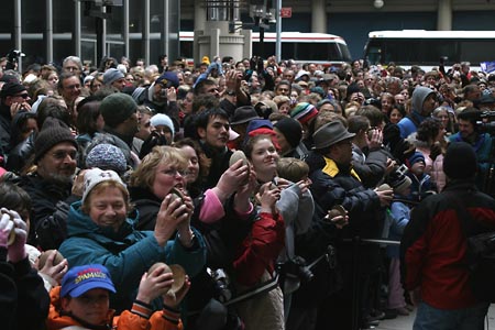 Photo Coverage: Spamalot's World's Largest Coconut Orchestra 