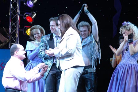 Photo Flash: The Wedding Singer Onstage Proposal Image