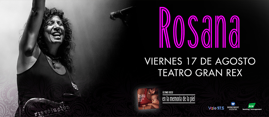 ROSANA Comes To Teatro Gran Rex This Month Image
