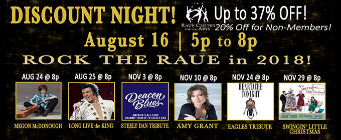 Save Big During Raue Center's Member Appreciation and Discount Night Image