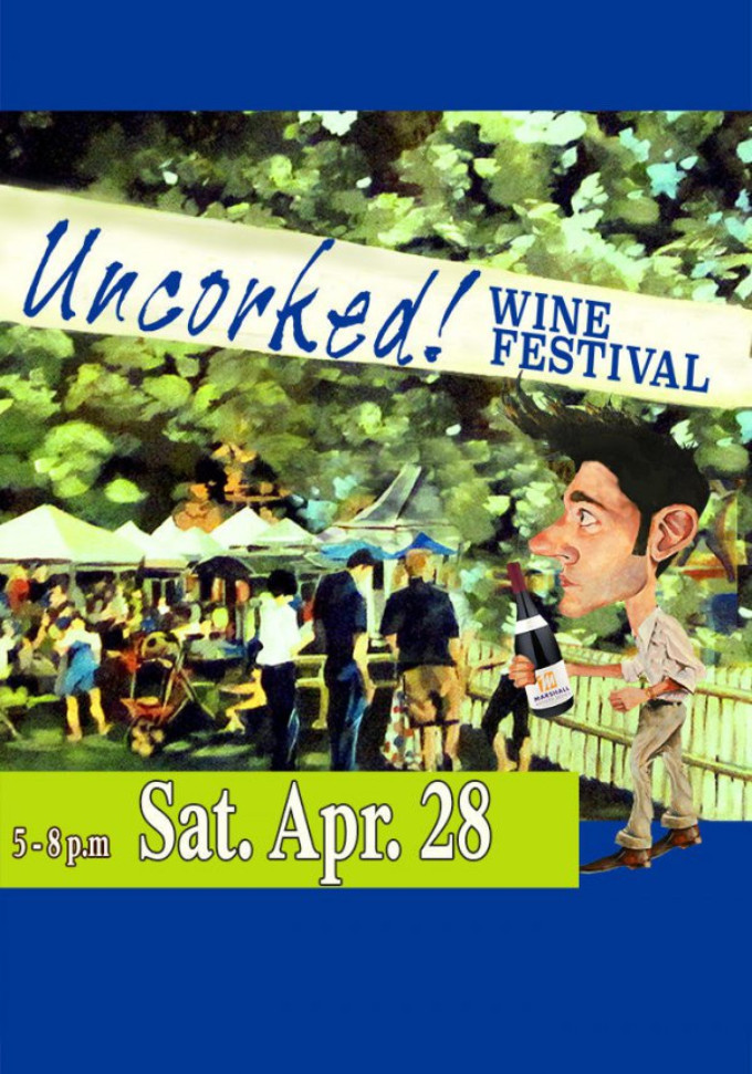UNCORKED! FUNDRAISER for the MARSHALL ARTIST SERIES at THE FREDERICK BUILDING in April! 