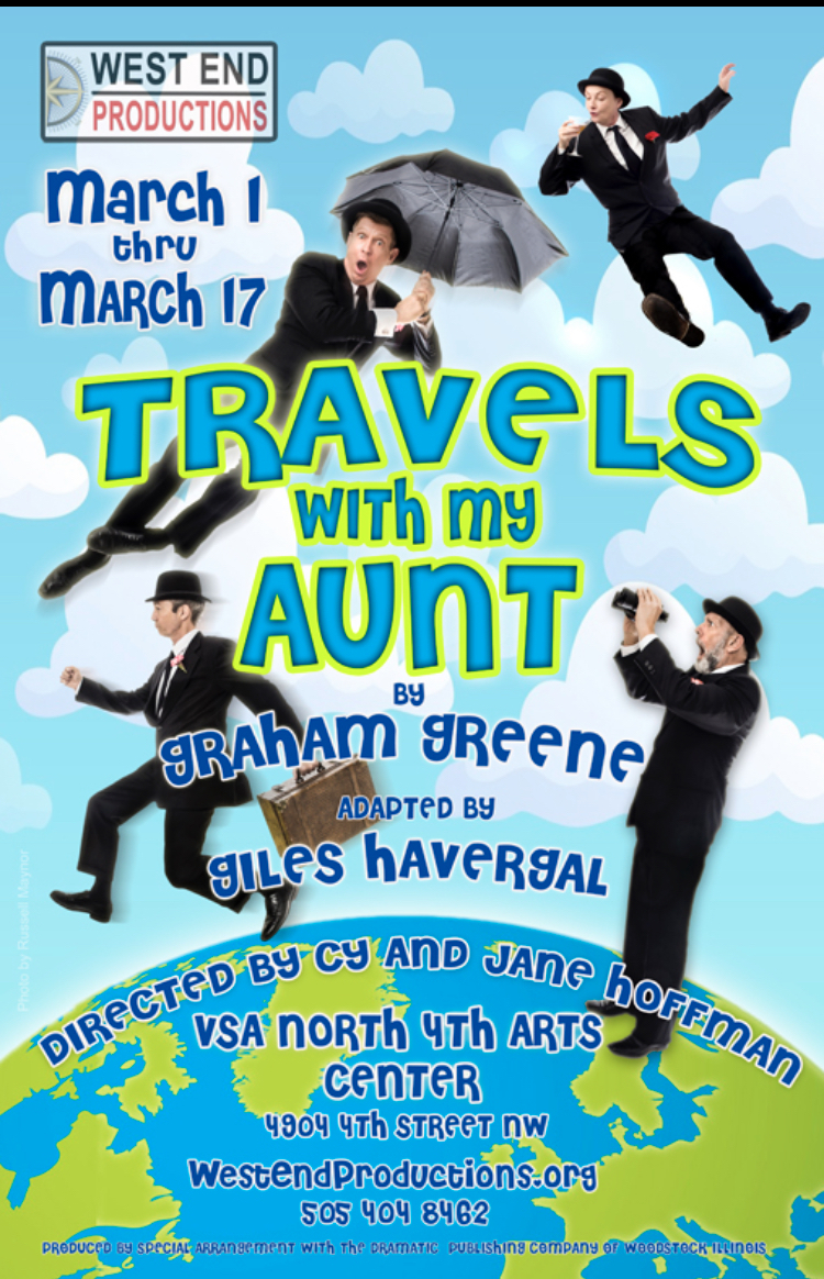 Review: TRAVELS WITH MY AUNT at West End Productions Image