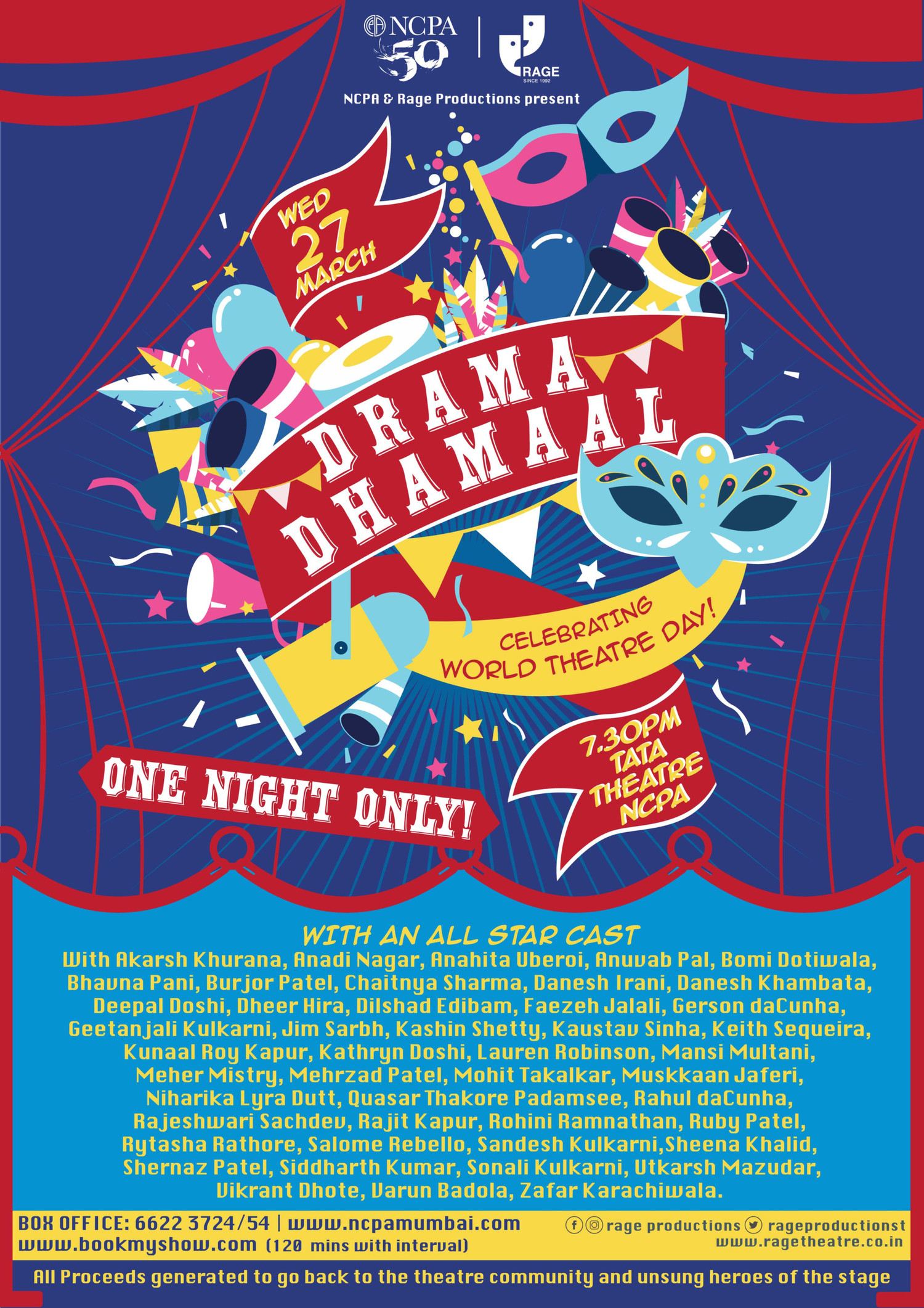 Review: DRAMA DHAMAAL TO ENTERTAIN THE AUDIENCE at World Theatre Day Image