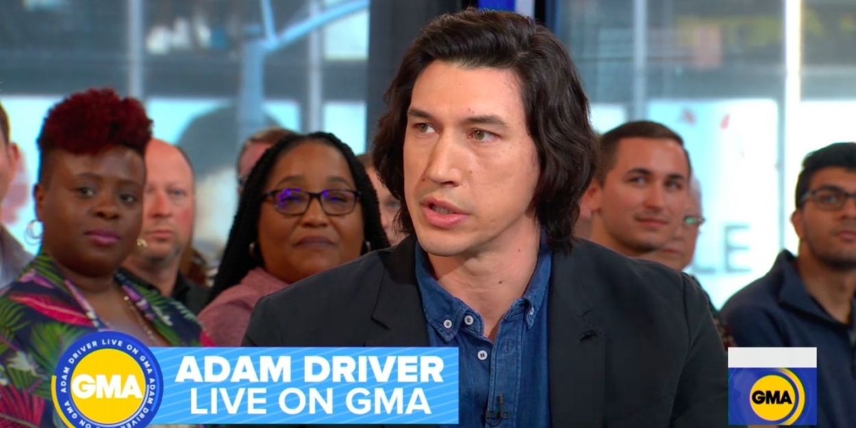VIDEO: Adam Driver Talks BURN THIS and His Arts in the Armed Forces Program Video