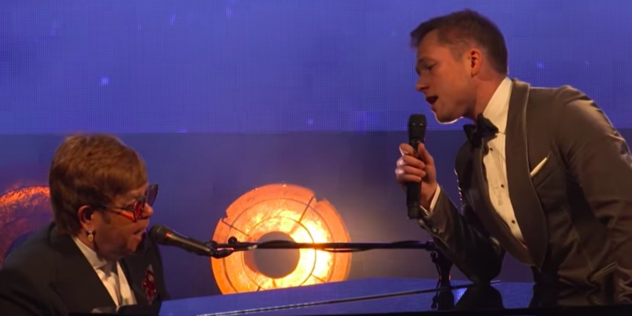 VIDEO: Elton John and Taron Egerton Surprise Cannes Audience with ROCKETMAN Duet Video