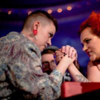 Photo Flash: The Chicago League Of Lady Arm Wrestlers Hosts CLLAW XXXI: Fall Brawl Video