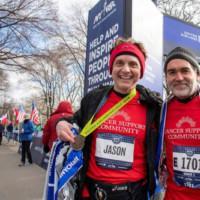 Photo Flash: Jason Danieley and Brian d'Arcy James Run NYC Half Marathon in Honor of  Photo