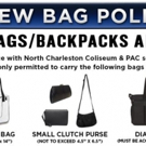 North Charleston Coliseum and Performing Arts Center Announces New Bag Policy Photo