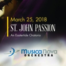 MusicaNova Orchestra Performs Bach's St John Passion Video
