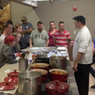 Warriors Prepare Brunch at Gourmet Cooking Class Photo