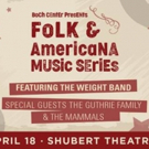 Boch Center Announces New Folk & Americana Music Series Video