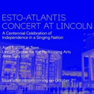 100 Singers Honor 100th Anniversary of Estonian Independence April 1 Photo