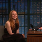VIDEO: MY FAIR LADY's Lauren Ambrose Talks Playing Eliza Doolittle on LATE NIGHT WITH SETH MEYERS