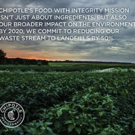Chipotle Sets New Goal To Drive Environmental Sustainability