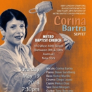 The Corina Bartra Septet Comes to Metro Baptist Church Video