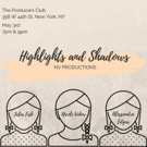 Producers' Club Presents An Original One-Act Play HIGHLIGHTS & SHADOWS Photo