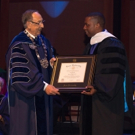 Photo Flash: Leslie Odom Jr. Receives Honorary Doctorate from Kean University Video