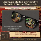 Carnegie Mellon School Of Drama Class To Showcase Talent at 54 Below Photo