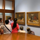 Visitantes realizan en el Museo Nacional de Arte bodegón inspirado en la obra de Agus Photo