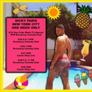 Comedian Nicky Paris Sets NYC Ablaze with Newly Announced Stand Up Dates Video
