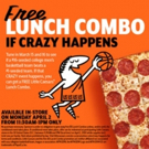 Free Little Caesars' Pizza Lunch If A #16 Beats A #1 in Men's College Basketball Tour Photo