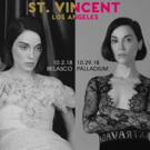 St. Vincent to Hold An Intimate Performance at the Belasco Theater Video