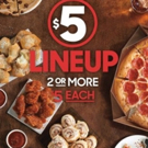 Pizza Hut' Launches $5 Lineup, Stacked With Pizzas And Other Craveable Menu Options