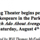 The Actors' Gang Announces 2018 Free Shakespeare In The Park Photo