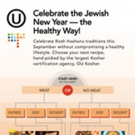 Celebrate The Jewish New Year With The Orthodox Union's Guide to Healthy Eating