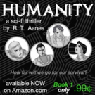 Science Fiction Writer R. T. Aanes Launches First Book in Epic 'Humanity' Series Photo