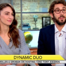 VIDEO: Sara Bareilles and Josh Groban Chat Tony Awards Preparation on CBS THIS…